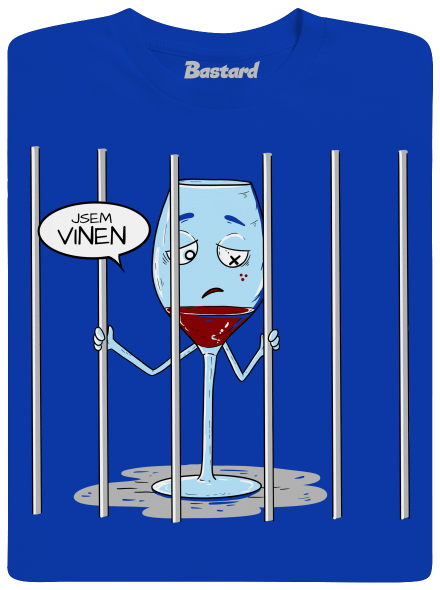 Jsem vinen pánské tričko Royal Blue