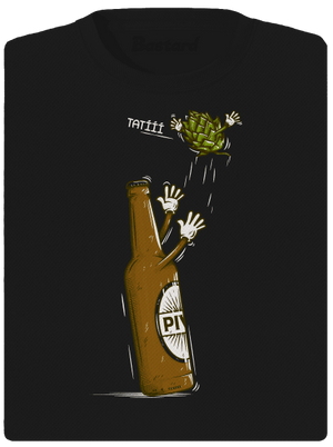 Lahváč a syn dámské sportovní tričko Black