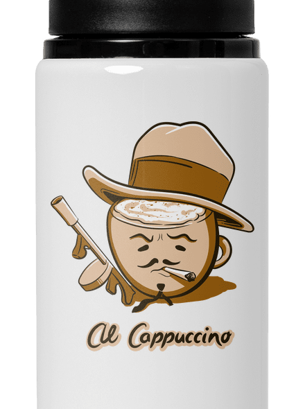 Al Cappuccino lahev na vodu White