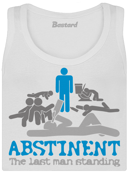 Abstinent dámské tílko klasické White