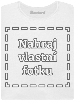 Vlastní potisk dámské tričko White
