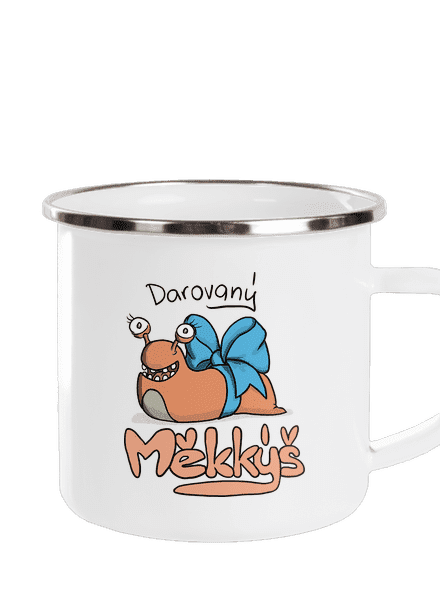 Darovaný měkkýš plecháček White