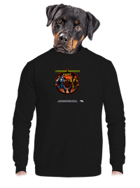 unisex mikina bez kapuce