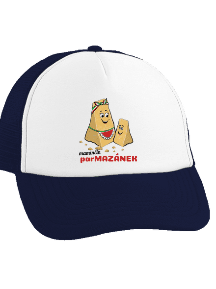 Maminčin Parmazánek kšiltovka truckerka French Navy cap