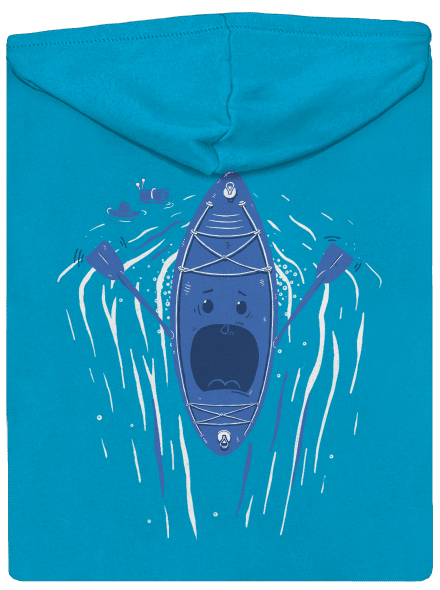 Ahhhh! dámská mikina na zip Blue Atol