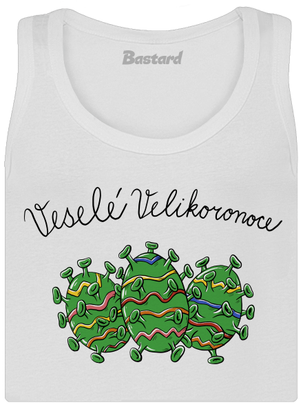 Veselé Velikoronoce dámské tílko klasické White