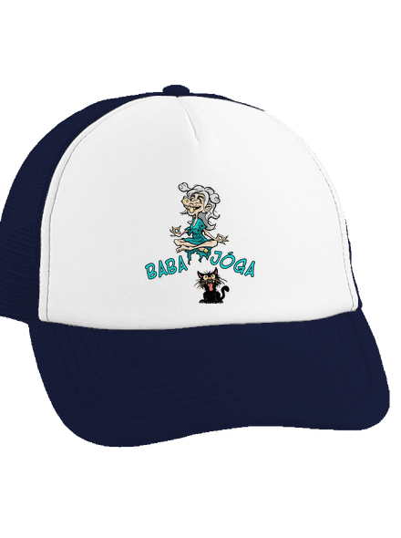 Baba Jóga kšiltovka truckerka French Navy cap