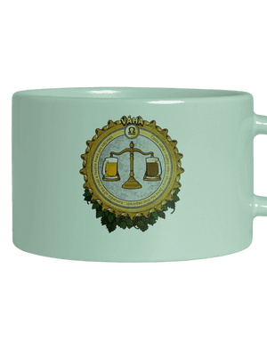 Pivní horoskop: Váha hrnek makronka Mint Macaron