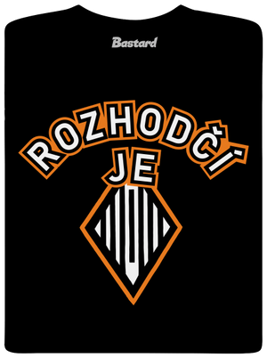 Rozhodčí pánské tričko Black