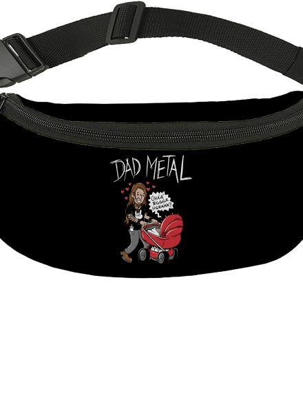 Dad metal ledvinka Black
