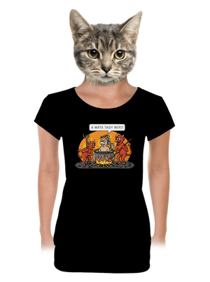 dámské tričko s lemem