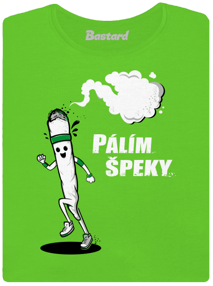 Pálím špeky dámské tričko Apple Green
