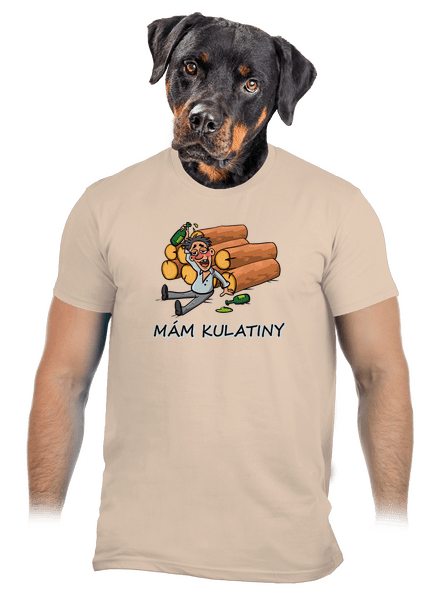 Mám kulatiny pánské tričko Sand