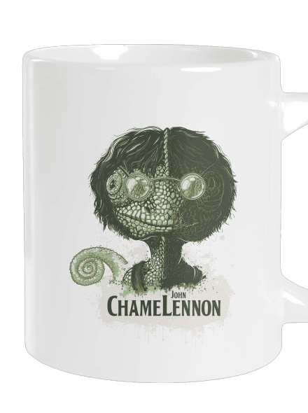 ChameLennon velký hrnek White