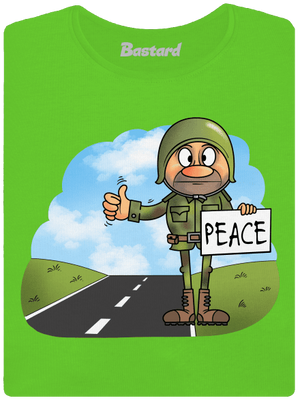 Peace dámské tričko Apple Green