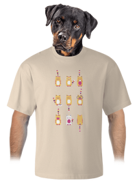 unisex tričko oversized