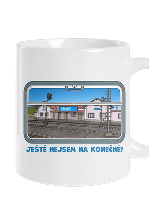 Nejsem na konečné klasický hrnek White