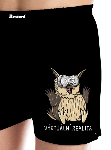 Výrtuální realita pánské trenky Black