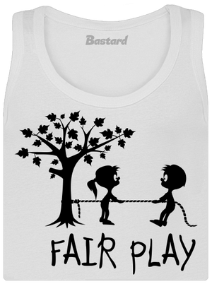 Fair play dámské tílko klasické White