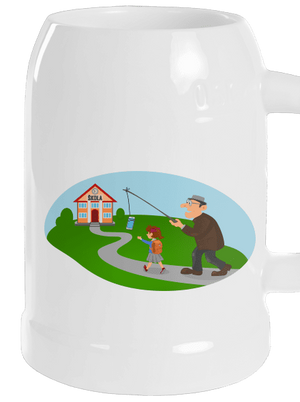 Zpátky do školy půllitr White