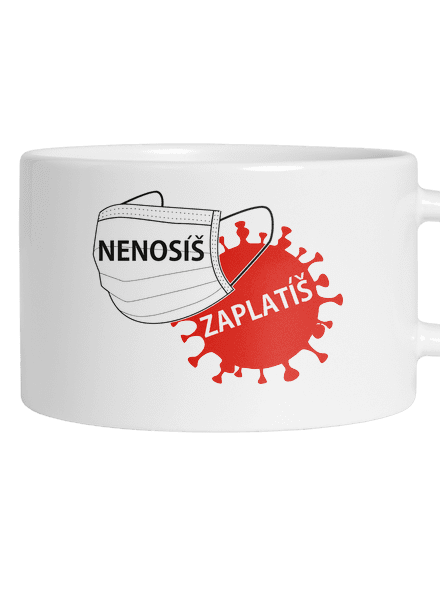 Nenosíš zaplatíš hrnek makronka White