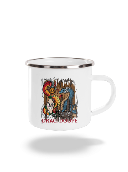 Dračák plecháček White