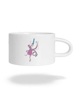 Prostě miluje inkoust hrnek makronka White