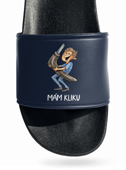Mám kliku pantofle Navy
