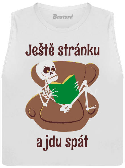 Ještě stránku dámské tílko volné White