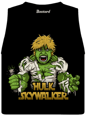 Hulk Skywalker dámské tílko volné Black