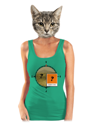 Zdoláno dámské tílko klasické Mint Mal