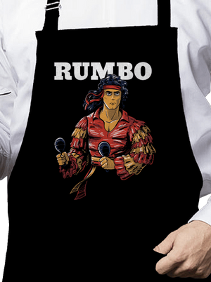 Rumbo zástěra Black