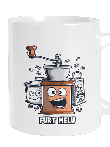 Mlýnek velký hrnek White