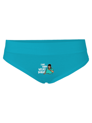 Velký dobrý dámské kalhotky Turquoise