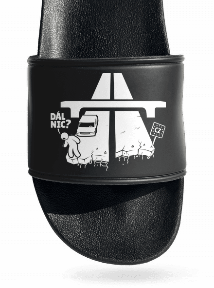 Dál nic pantofle Black