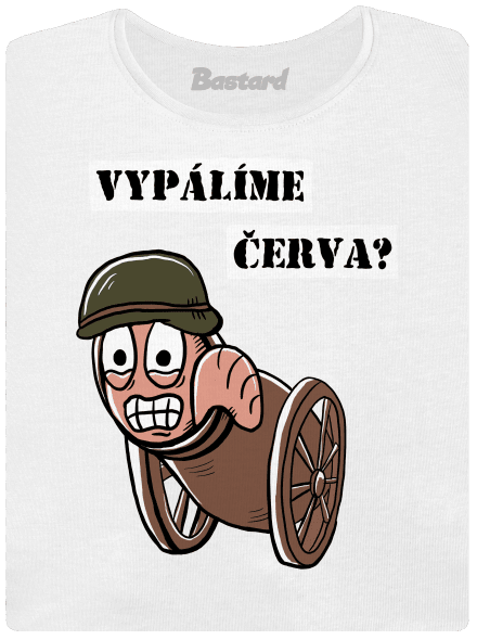 Vypálíme červa? dámské tričko premium White