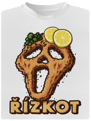 Řízkot dětské sportovní tričko White