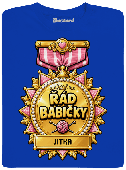 Řád babičky dětské tričko Royal Blue