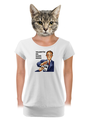 dámské tričko s lemem