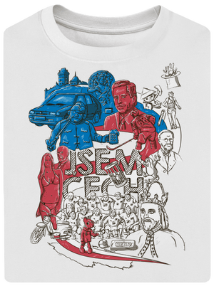 Jsem Čech unisex tričko oversized White