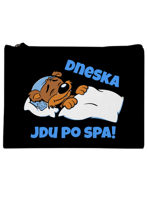 Dneska jdu po spa taštička Black