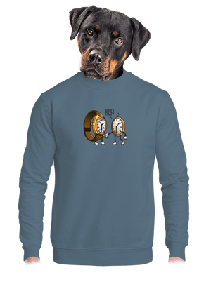 unisex mikina bez kapuce