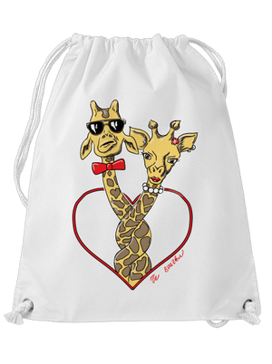 Žirafy ve svazku vak White