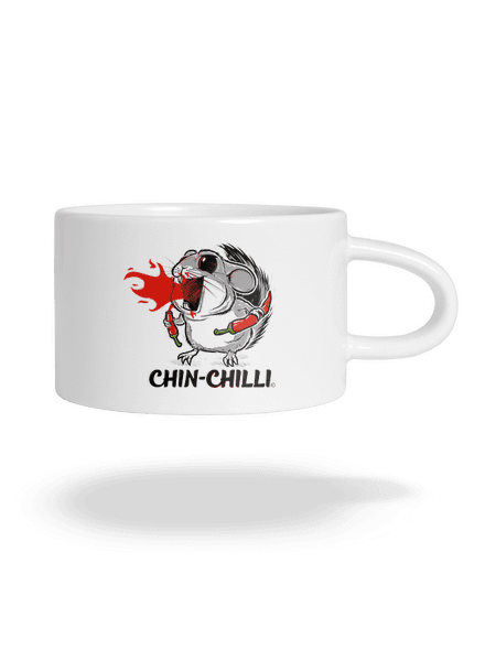Chinchilli hrnek makronka White