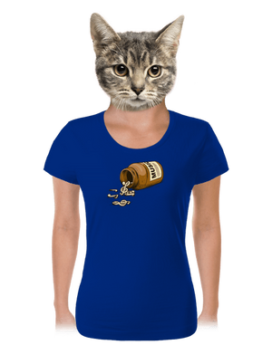 Music Pills dámské tričko Royal Blue Mal