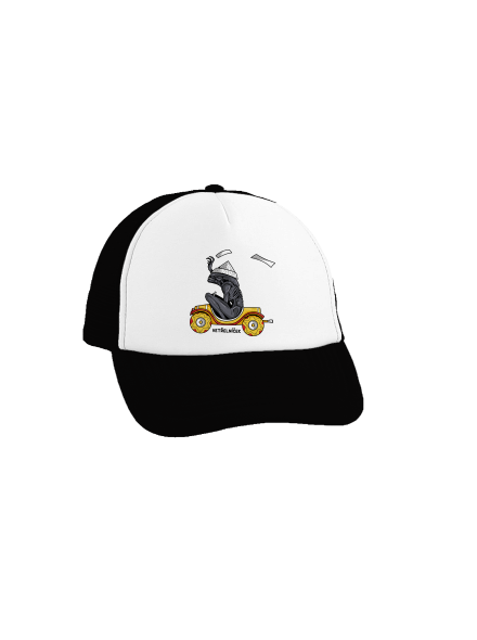 Vetřelníček kšiltovka truckerka Black cap