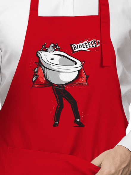 Bidet zástěra Red