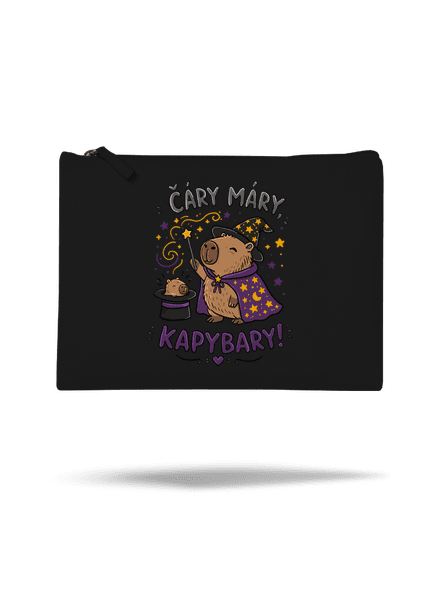 Čáry máry kapybary taštička Black