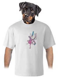 unisex tričko oversized