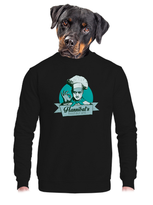 unisex mikina bez kapuce